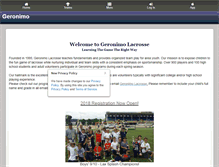 Tablet Screenshot of geronimolax.com